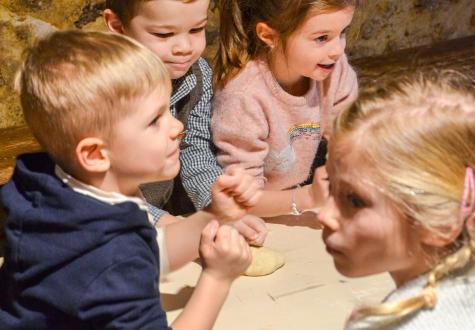 Atelier pain pour enfants à la ferme de Gally