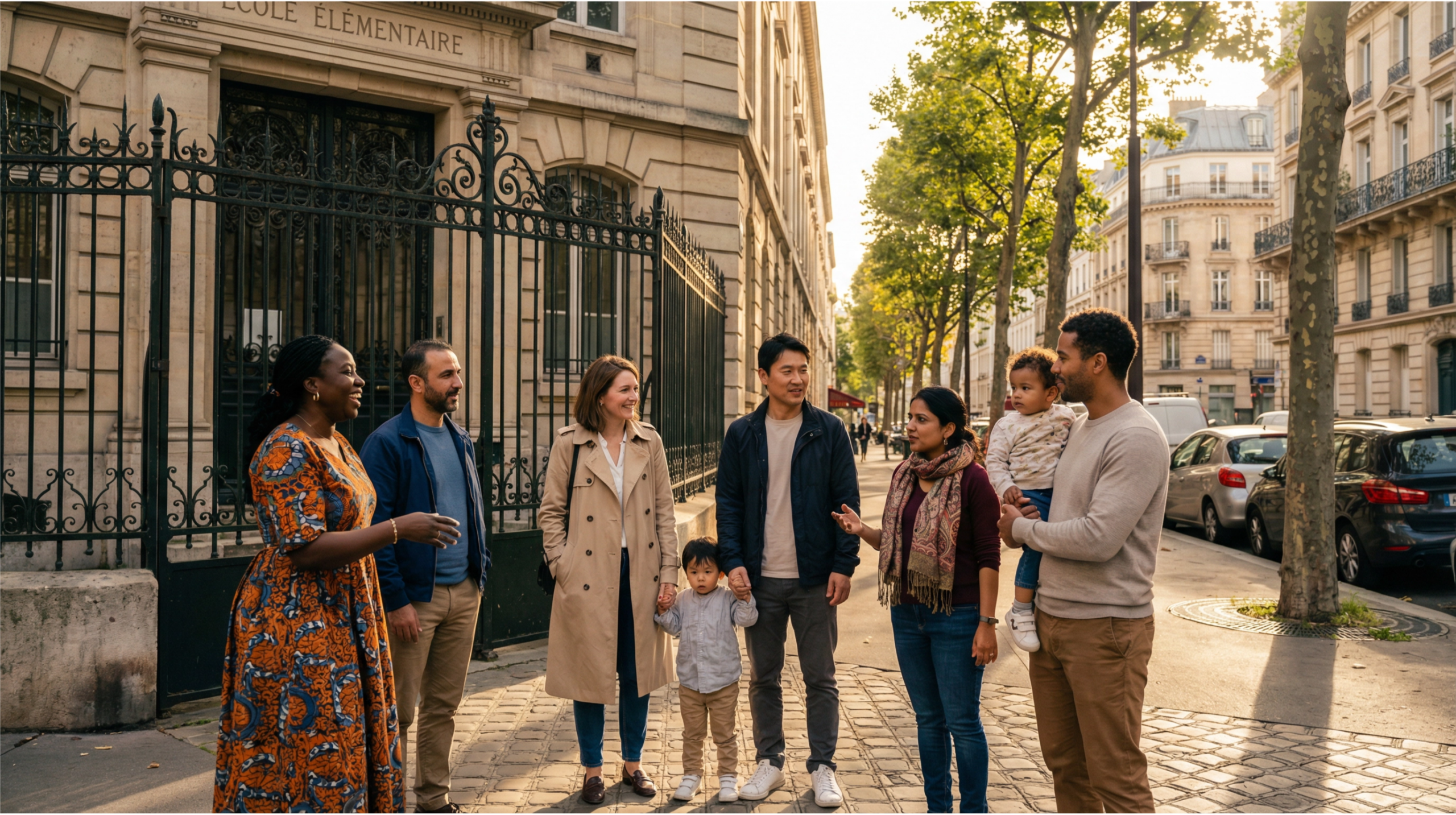 Parents école bilingue parisienne